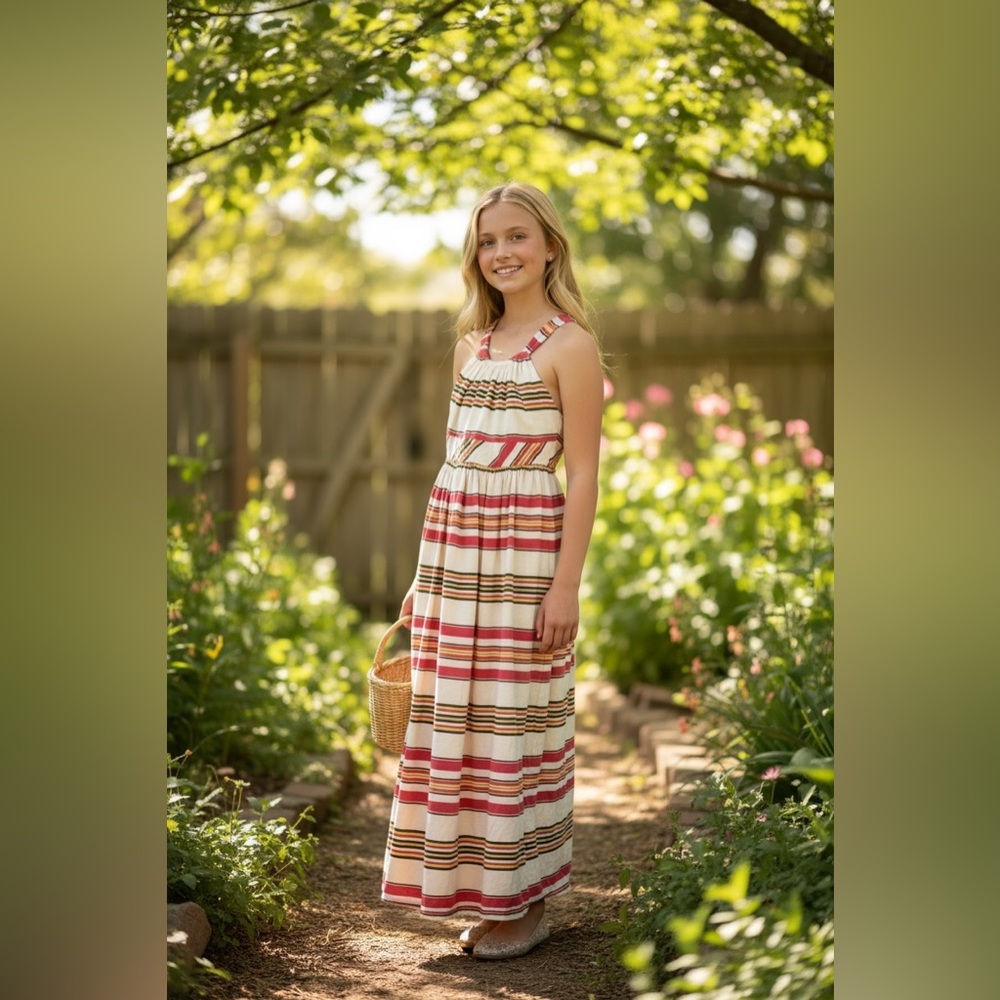 Ralph Lauren Striped Maxi